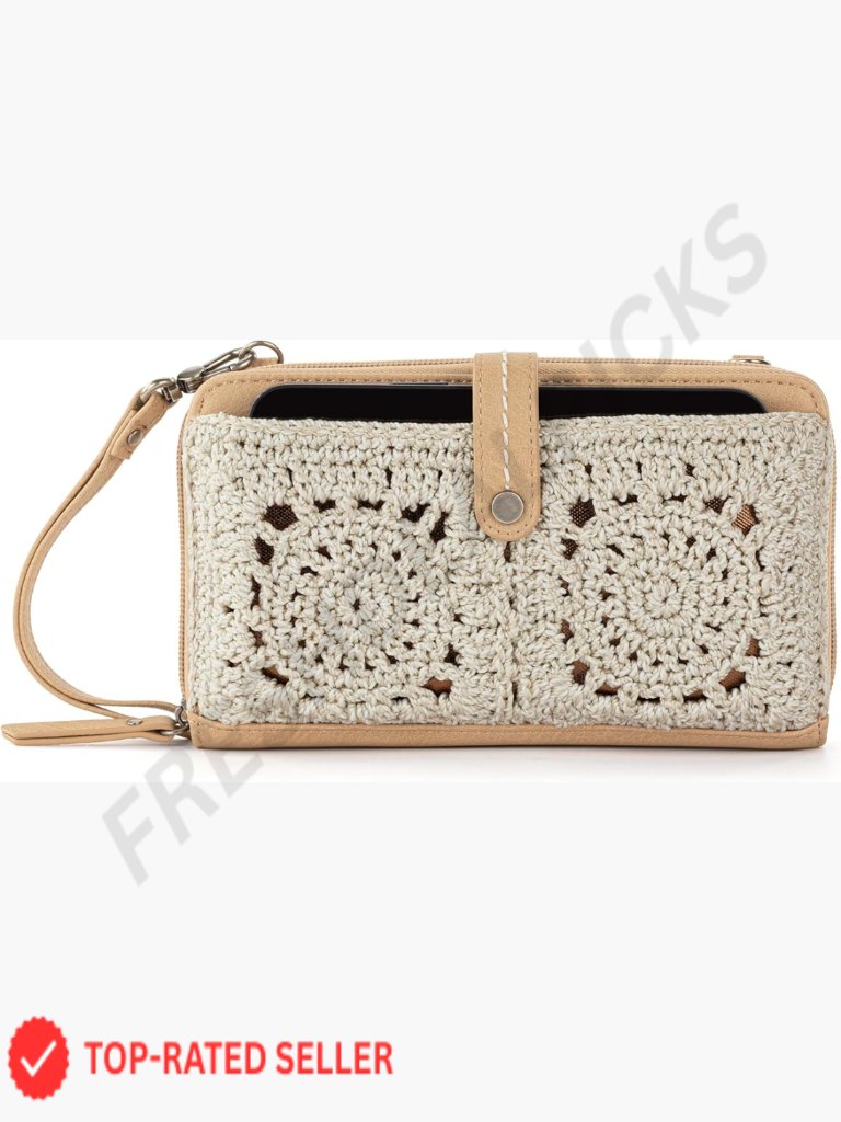 Smartphone Crossbody Purse With Detachable Wristlet - Everyday Convertible Bag